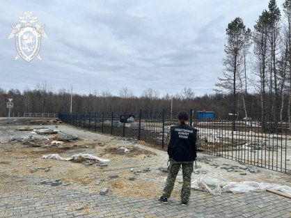 На Сахалине возбуждено уголовное дело по сообщению из средств массовой информации о ненадлежащем содержании сквера в с. Рощино Смирныховского района